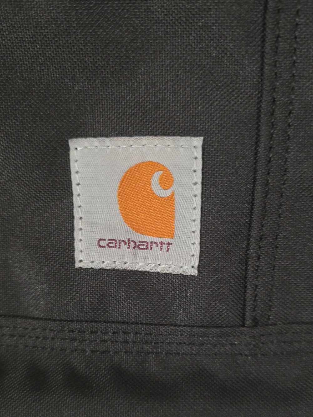 NWT Carhartt Black Canvas Tote-Style Backpack Go Back To School In Style! - Picture 7 of 8